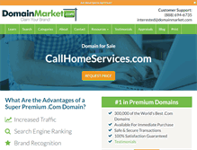 Tablet Screenshot of callhomeservices.com